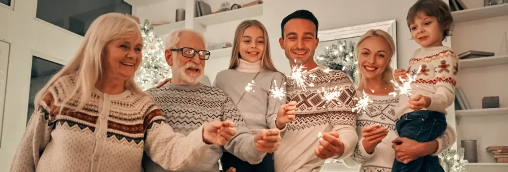 Samen de Feestdagen Vieren - Het vieren van Kerst en Oud en Nieuw met familie